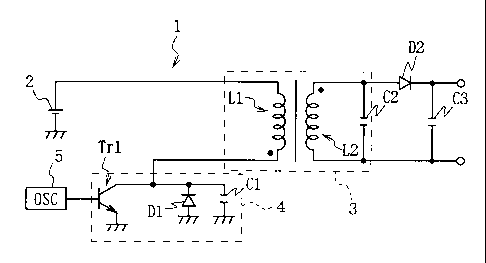 A single figure which represents the drawing illustrating the invention.